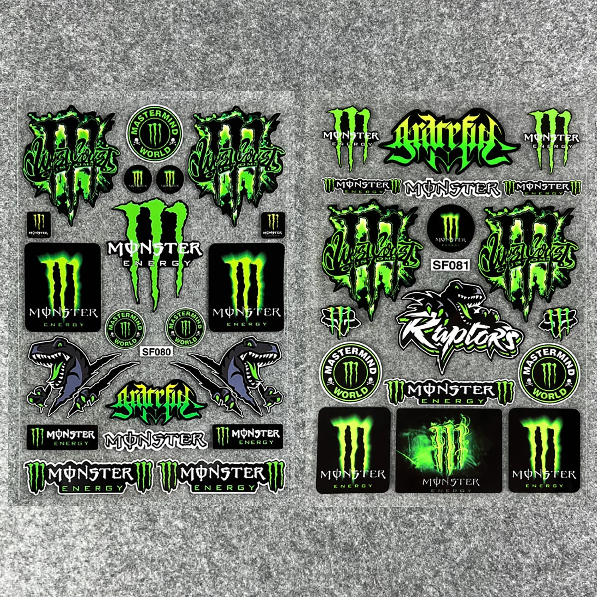 Monster Energy Vinyl Sticker Aufkleber Window Bike Laptop Motorcycle Decal  7 pcs 