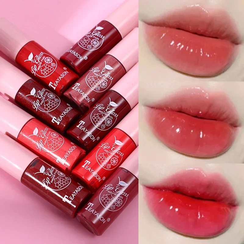 Rossetto Lucido Impermeabile Lucidalabbra A Lunga Durata 10 Colori Rossetto Liquido Specchio Glitter Lucidalabbra Cosmetici Trucco Per Le Donne