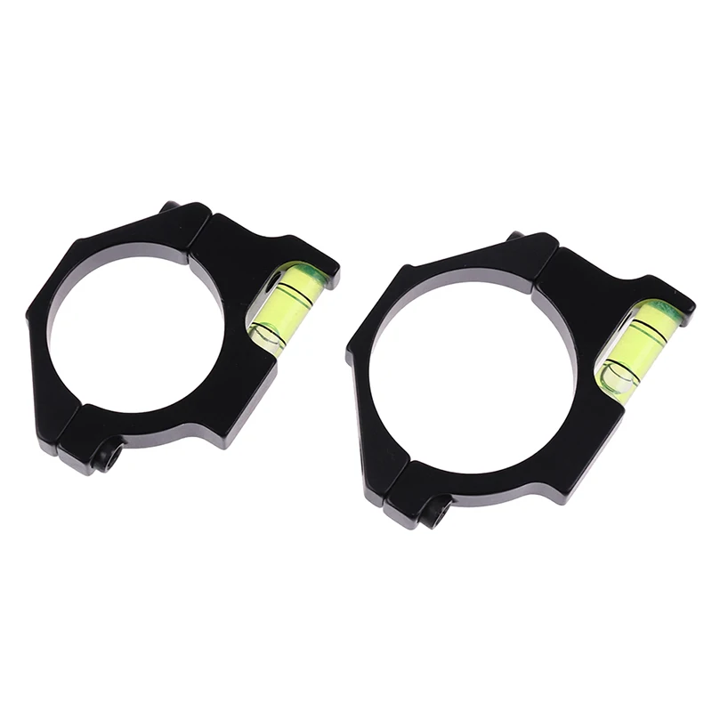 Ring Bubble Level Clamp Bracket 25.4mm/30mm Ring Adapter Bubble Level for Sight Balance Pipe Clamp Bracket for Scope Hunting Riflescope Hunting Accessory