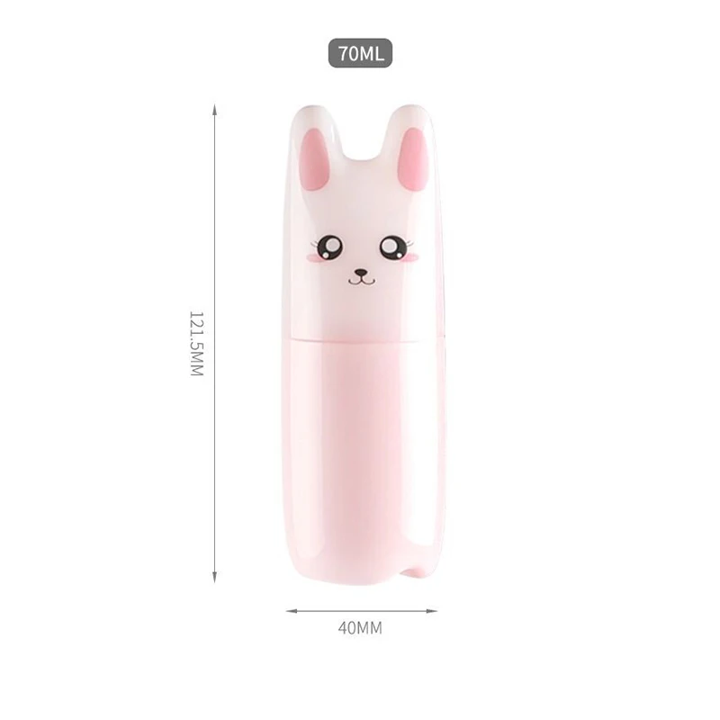 Cat Spray Bottle Portable Refillable Perfume Cartoon Atomizer Spray Water Bottles Travel Cosmetic Liquid Empty Pump Container