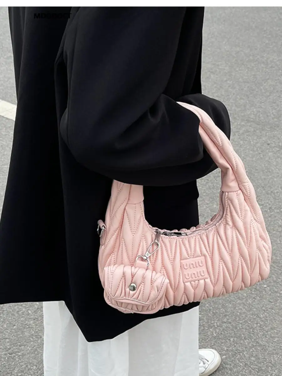 Fashion Shoulder Bag for Women PU Leather Black Simple Underarm Bag 2023  Luxury Designer Purses and Handbags Ladies Hand Bags - AliExpress