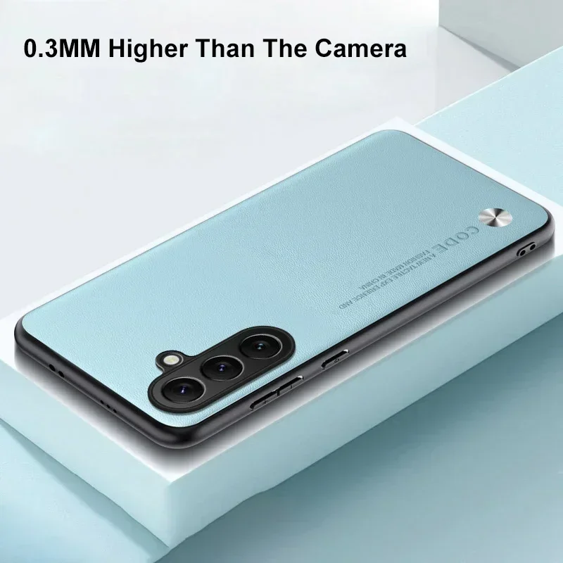 Luxurious PU Leather Back Cover Case