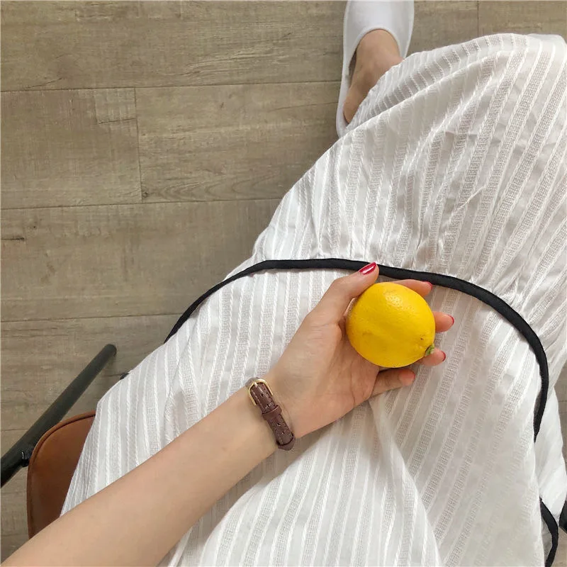 QWEEK Cotton Sleepwear Women Nightgown Kawaii Room Wear Summer White Fairy Dress Cute Nightie Nightdress Casual Dressing Gown