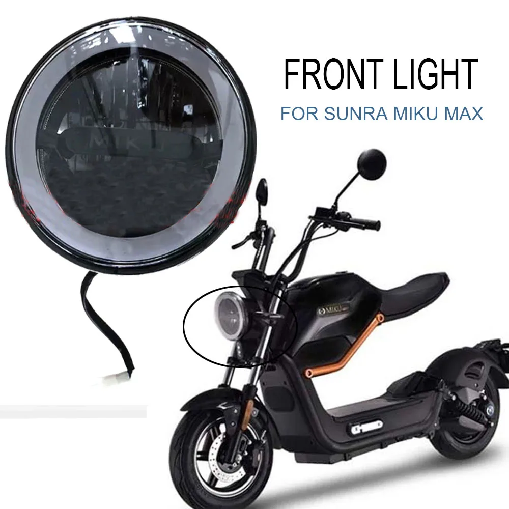 

Motorcycle LED Head Lamp Front Light For Sunra Miku Max