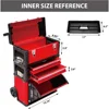 TRJF-C305ABD Torin Garage Workshop Organizer: Portable Steel and Plastic Stackable Rolling Upright Trolley Tool Box 3