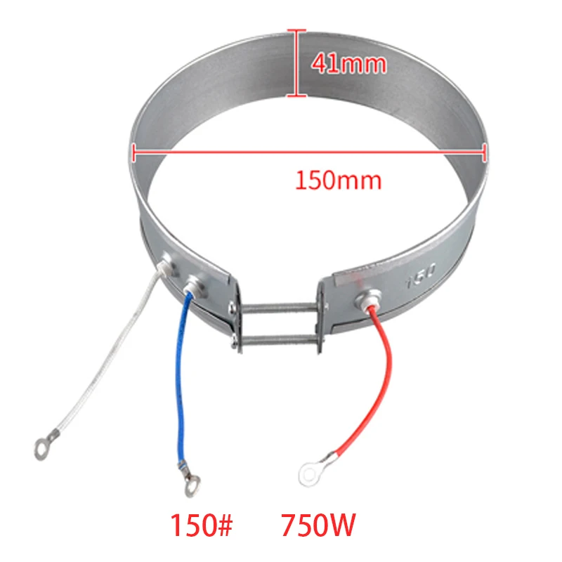 Quick Heating Fine Insulation Performance Thin Band Heater Element 145/150/155mm 220V High Power Electric Water Heater Parts electric heater