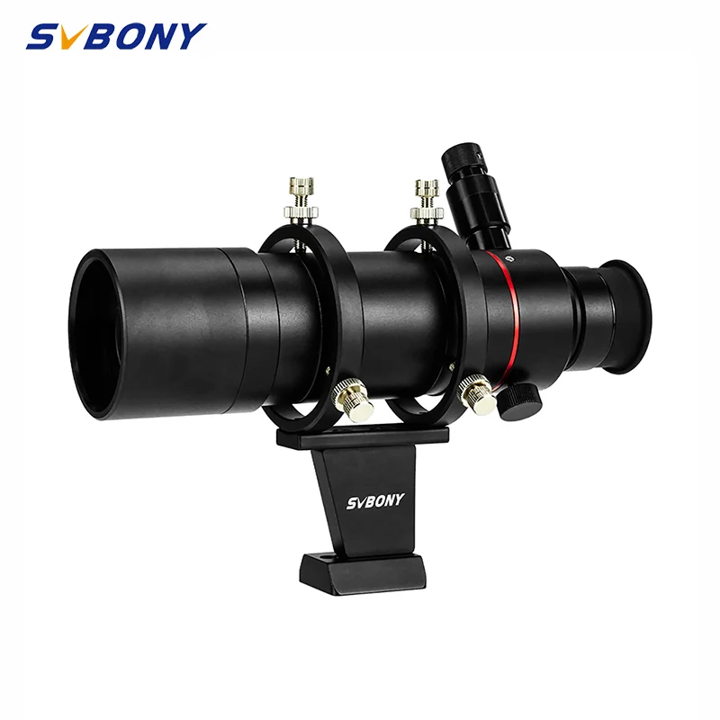 

SVBONY SV208 Astronomical Telescope Finder Scope w/ Illuminated 8x50 Straight-Through Correct Image