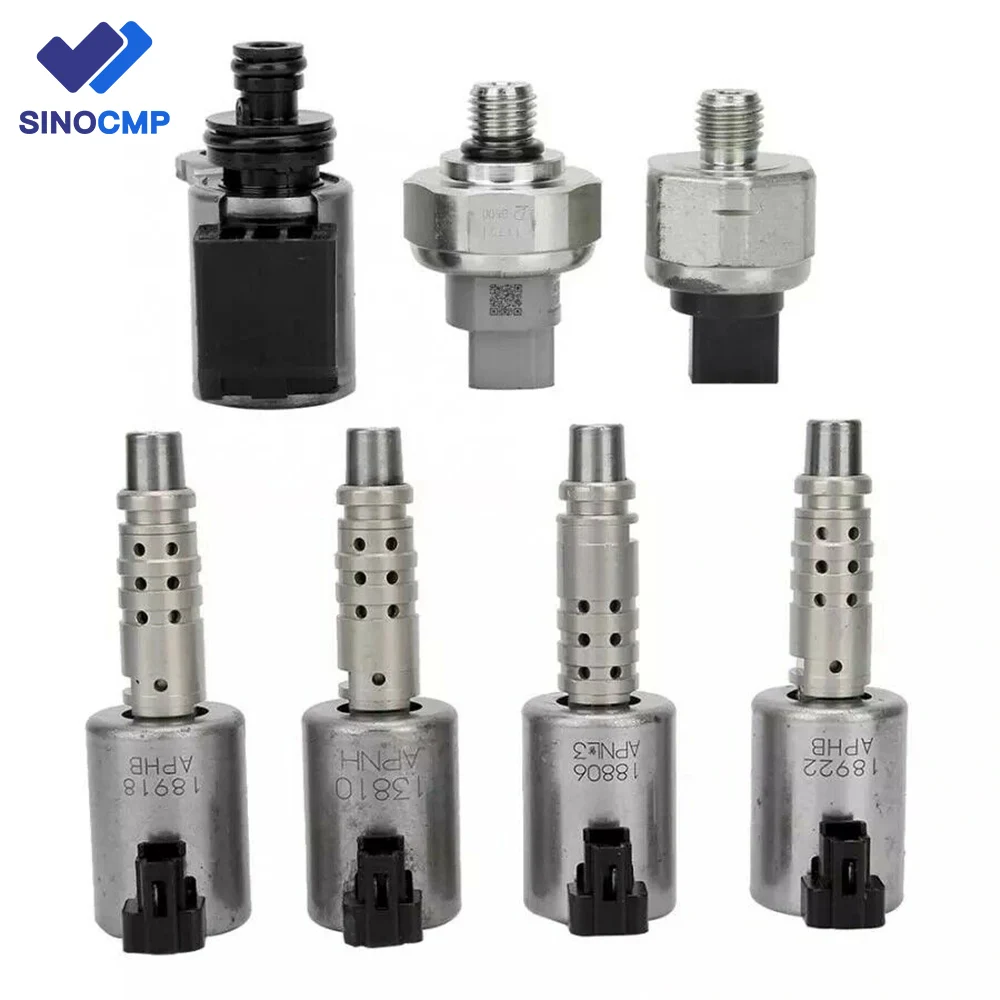 7PCS RE0F10D JF016E JF017E CVT8 Gearbox Transmission Solenoid Kit For