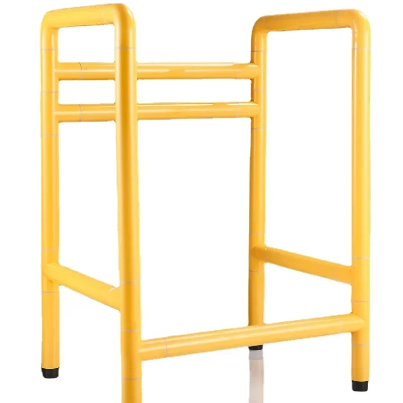 Luminous Elderly Toilet Rail Frame  No Punching Required NonSlip Safety Bathroom Armrest Easy to Install Secure Bathroom Support 6