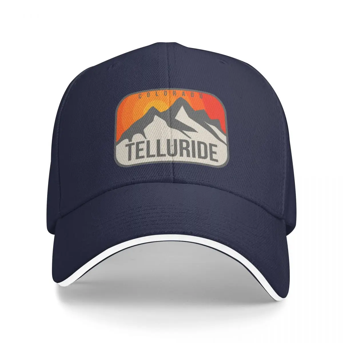 

Telluride Colorado Vintage Retro Hiking, Snowboarding Adventure Skiing Mountain Cap Baseball Cap vintage Winter man cap Women's