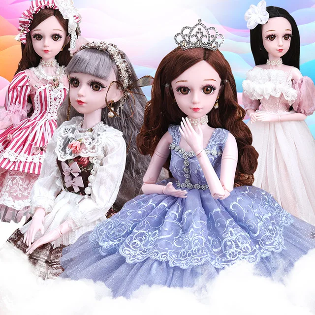 sindy doll 8 Pieces / set Of 16cm Girl Doll 1/12 BJD Mini 13 Joint Movable Doll Exquisite Box Packaging DIY Fashion Dress Up Birthday Gift my life dolls