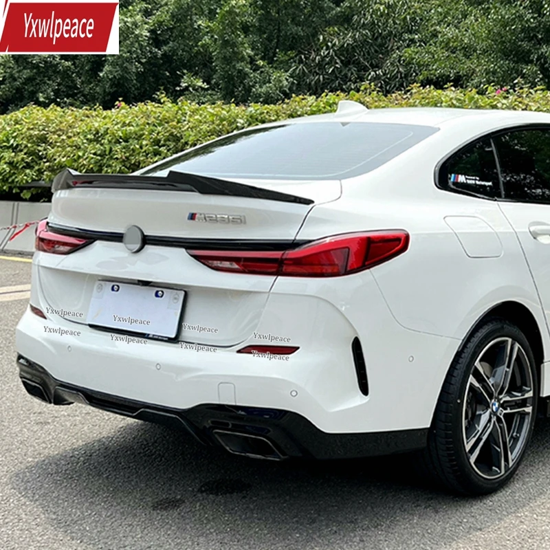 Per Bmw Serie 2 F44 Spoiler 2021 2022 2023 M4 Style Abs Plastica Posteriore Tronco Lip Spoiler Wing Body Kit Accessori