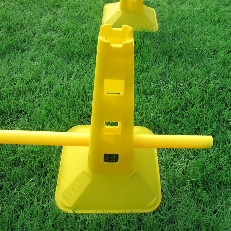 Colorful 10PCS Soccer Marker Agility Durable Training Cones Set Bucket Obstacles Props Football Sign Hurdles Roadblocks