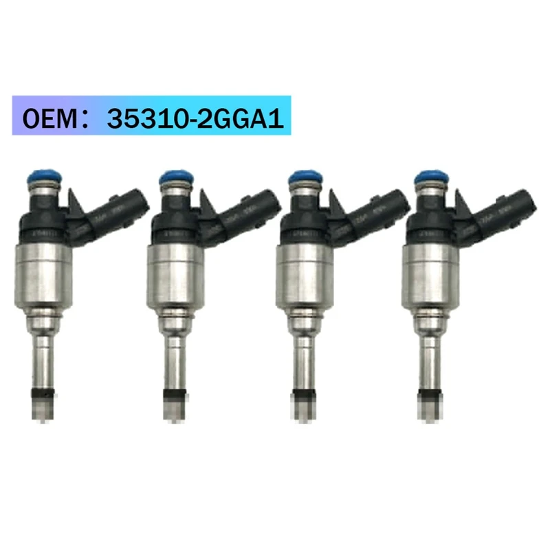 

4Piece Fuel Injector Nozzle 35310-2GGA1 Replacement Parts Accessories For HYUNDAI SANTA FE 2017-2020 KIA OPTIMA 2016-2019