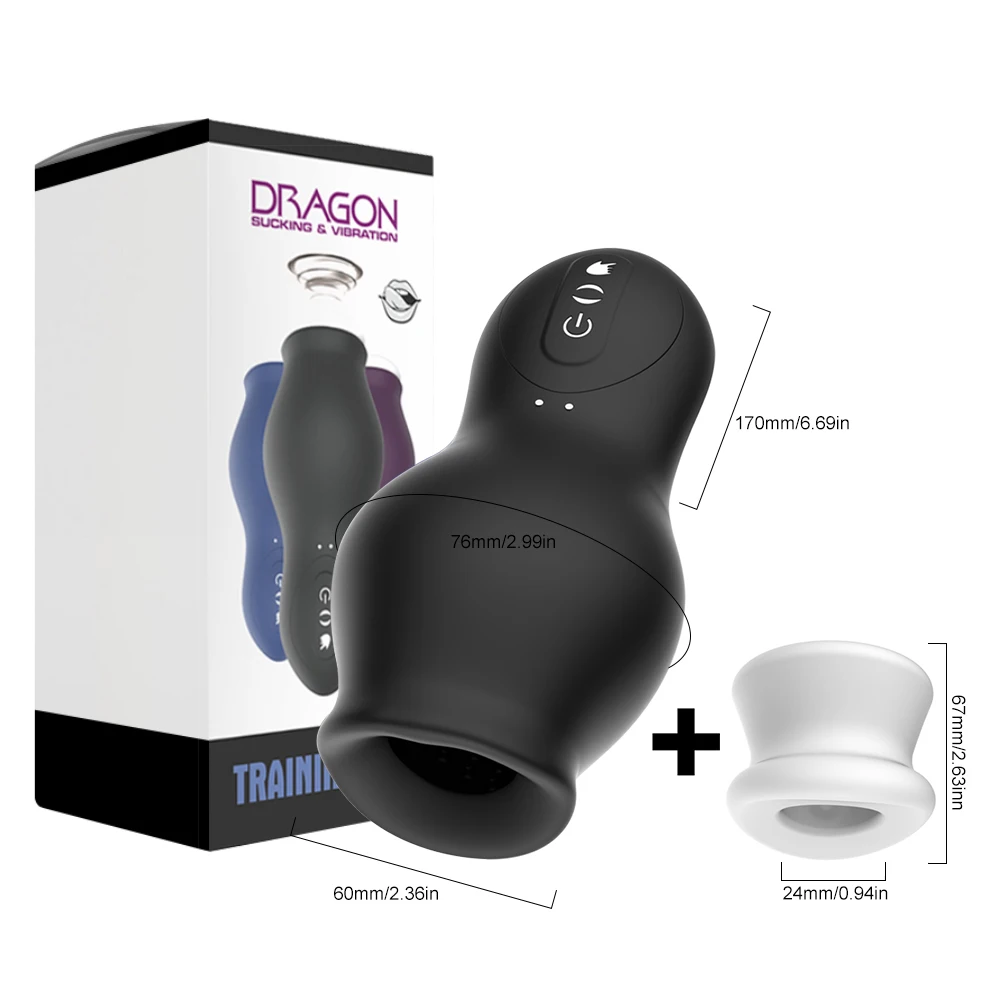 Glans Trainer 12 Vibration Modes Penis Enlarger Low Noise IPX7 Waterproof Endurance For Man Adult Sex Toy 18 Banned Sexmachine