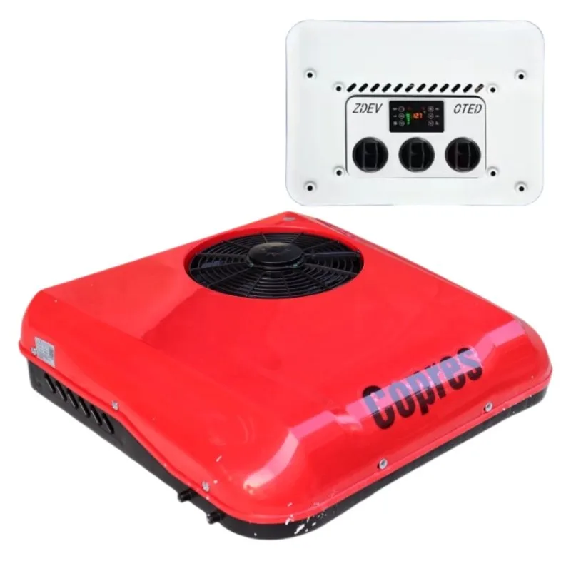 12/24V Parking Roof Mounted Air Conditioner Mini Portable Electric All-in-one Air Conditioner Suitable for Light Truck Tractors