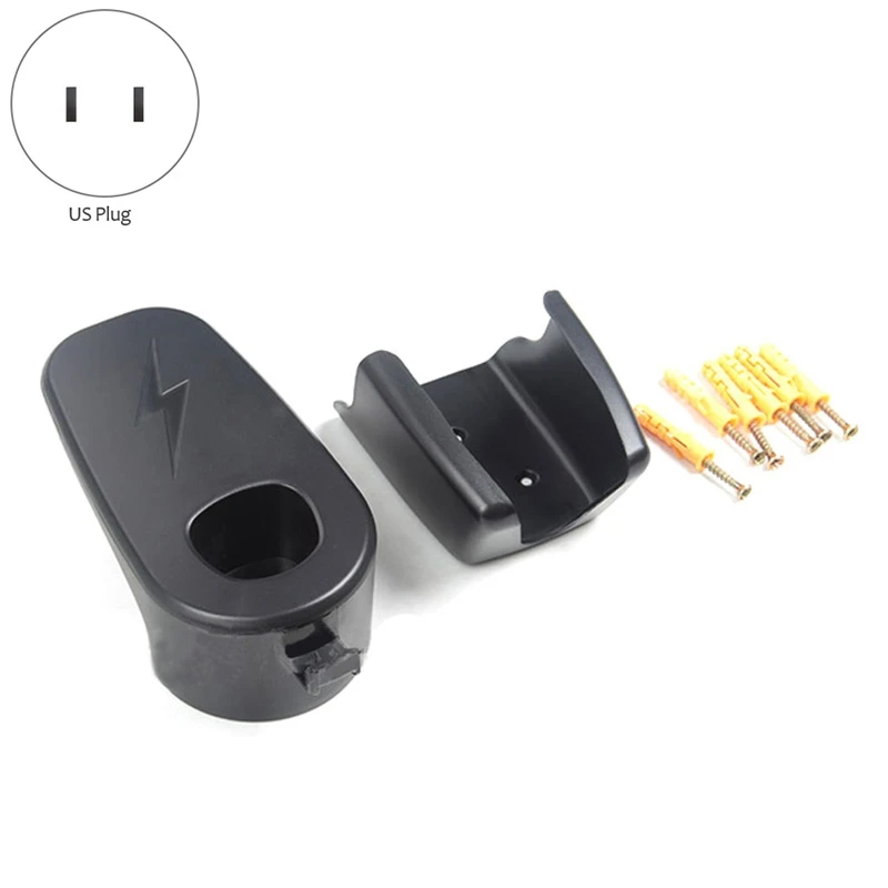 Nuovo-Car Charging Cable Organizer Montaggio A Parete Caricatore Connettore Staffa Adattatore Per Tesla Model 3 X S Y, Us Plug