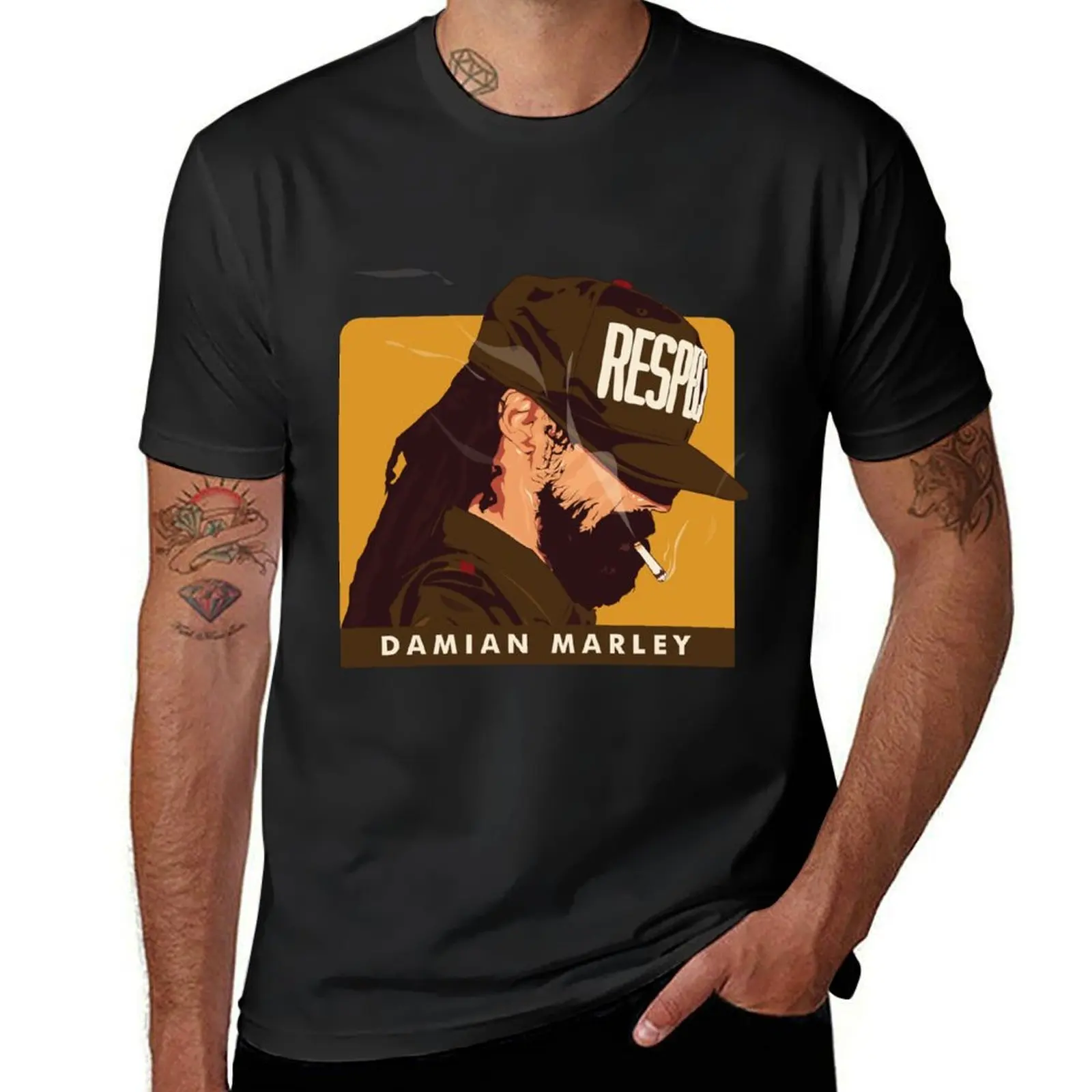 

Damian Marley T-Shirt boys whites cute clothes funny t shirts for men
