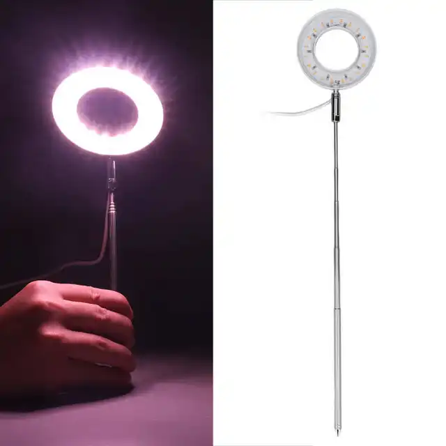 5 V Led Növényi Termesztési Lámpa Usb Teljes Spektrum Behúzható, Állítható Fényerő