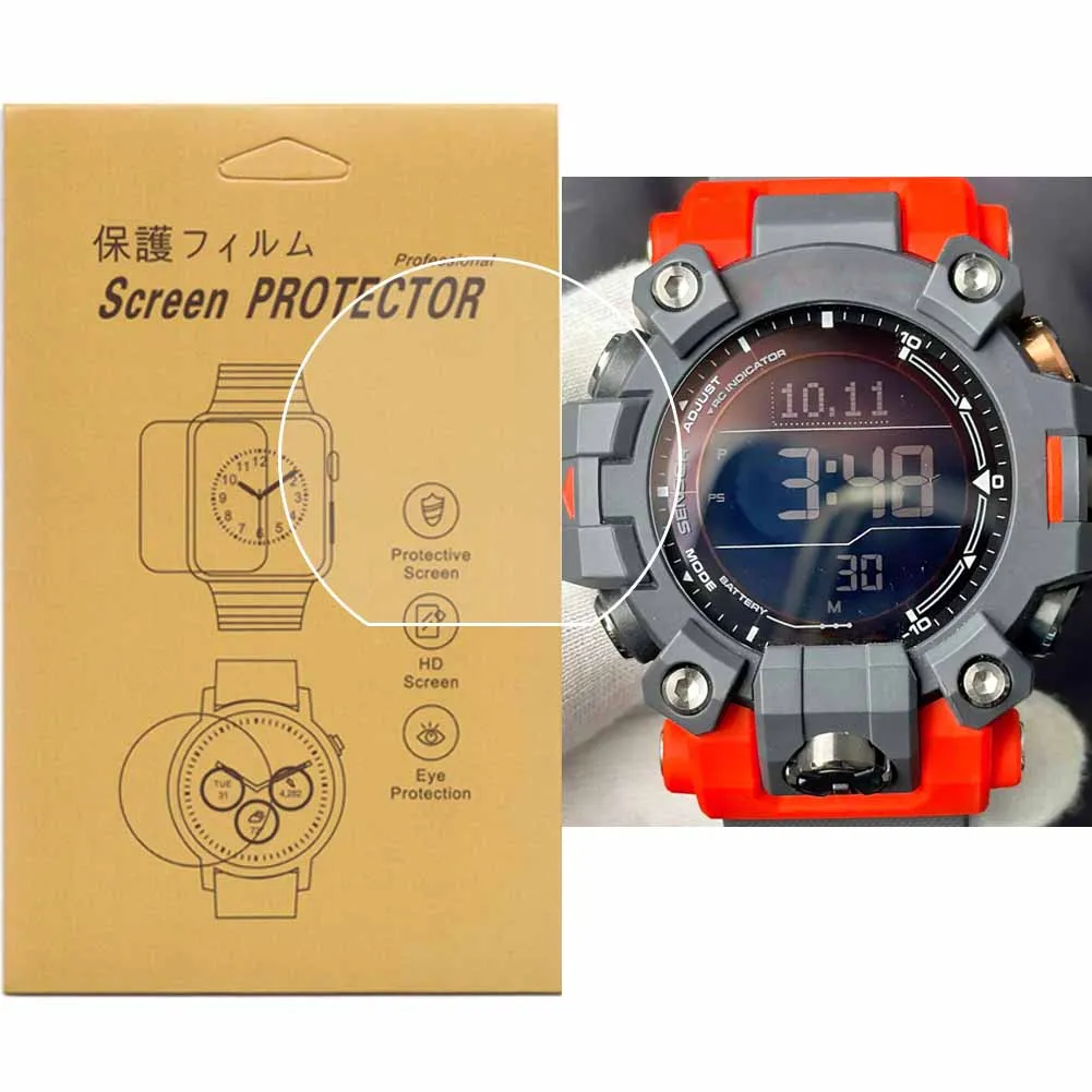 Pellicola Salvaschermo 3 Pezzi Per Gwg-B1000 Gwg-2000 Gwg-1000 Gg-1000 Gw-9500 Gr-B200 Gg-1035 Pellicola Antideflagrante Nano Tpu Trasparente