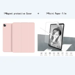 Premium Smart Folio Case with Advanced Protection and Versatile Design - Pro 12.9 2020 - 2022 (Pink F)