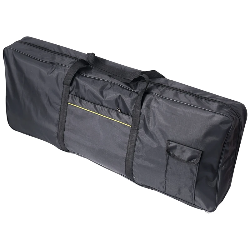 Portable 61 Key Electronic Piano Keyboard Gig Bag Carrying Bag Storage Holder Case 600D Cloth
