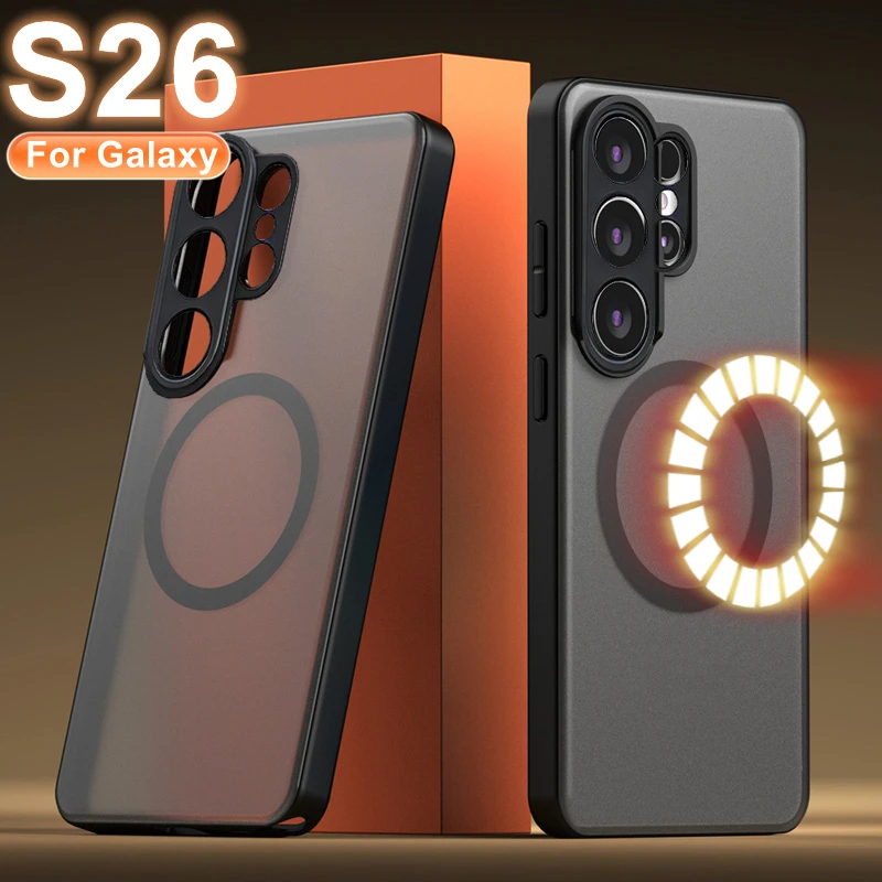 Enhanced Magnetic Shockproof Phone Case with Magnet Shell Sleeve - Full Protection Cover