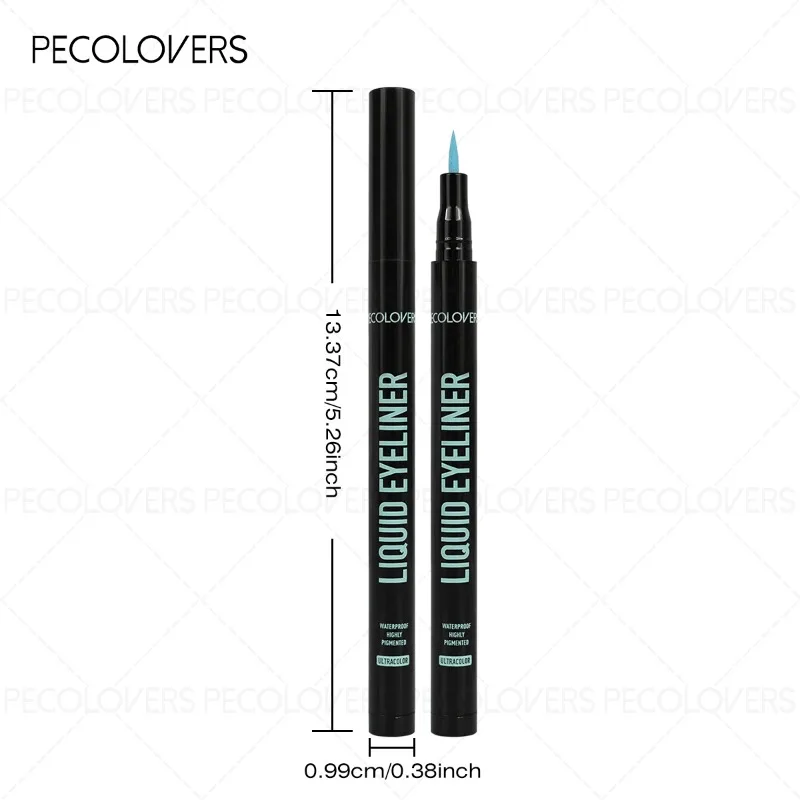 Liquid Colorful Eyeliner Pen High Pigmented Waterproof Smudge Proof_voghion.com