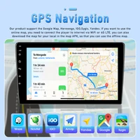 Srnubi 2Din autoradio pour Toyota Corolla Verso 2004-2009 sans fil Carplay Android auto lecteur multimédia Navigation GPS unité centrale 5