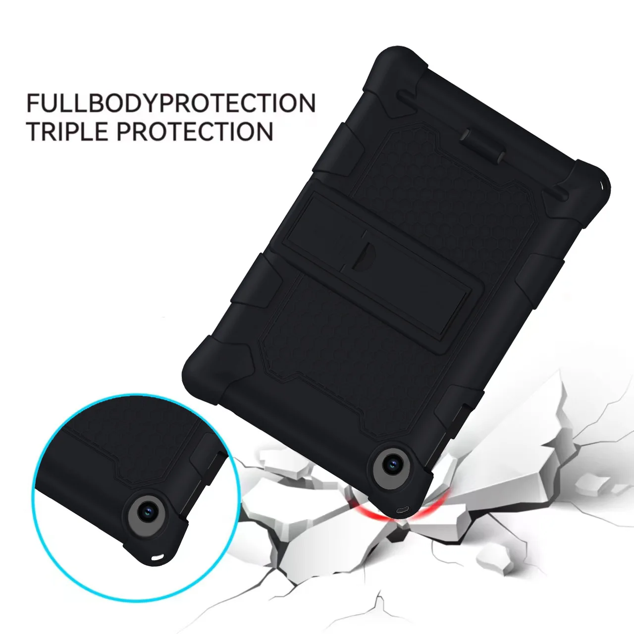 iPlay 50 Mini Pro, capa anti-queda, suporte