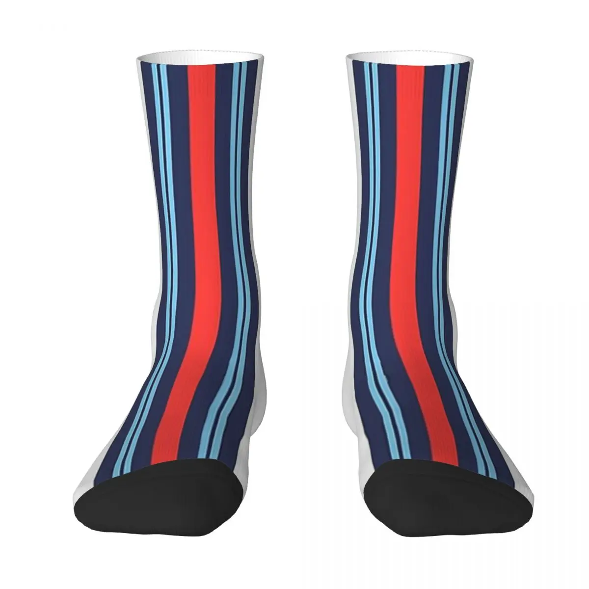 

Martini Racing Stripe3 Car Racing Unisex Spring Summer Autumn Winter Socks Hiking Happy Socks street style Crazy Sock