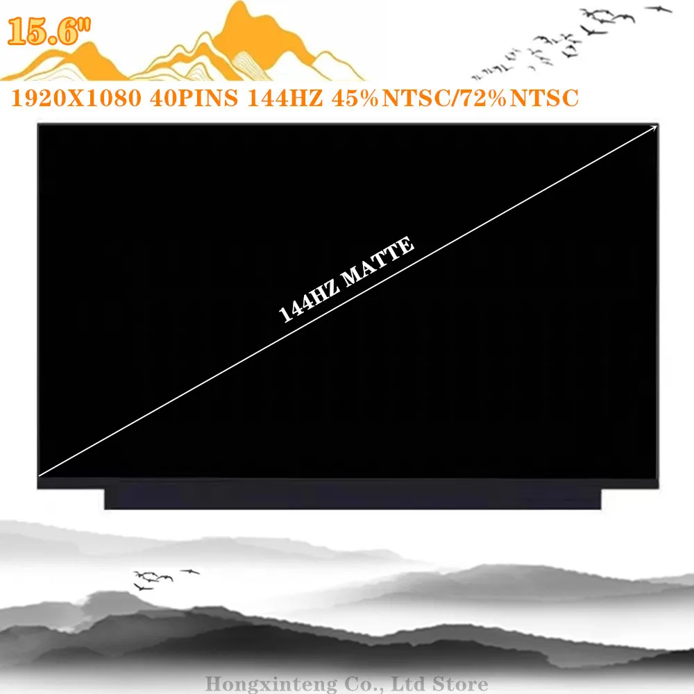 Ips 144hz Portátil Lcd Tela B156han08.2 Ajuste B156han08.4 B156han08.0 Matrix Display Painel Fhd 1920x1080 40 Pinos Edp 15.6 - Imagem 3
