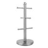 Cup Storage Mug Rack Tea Cup Organizer Tree Cup Storage Stainless Steel Mug Rack Tree Shape Storage Tea Cup Holder Organizer 1