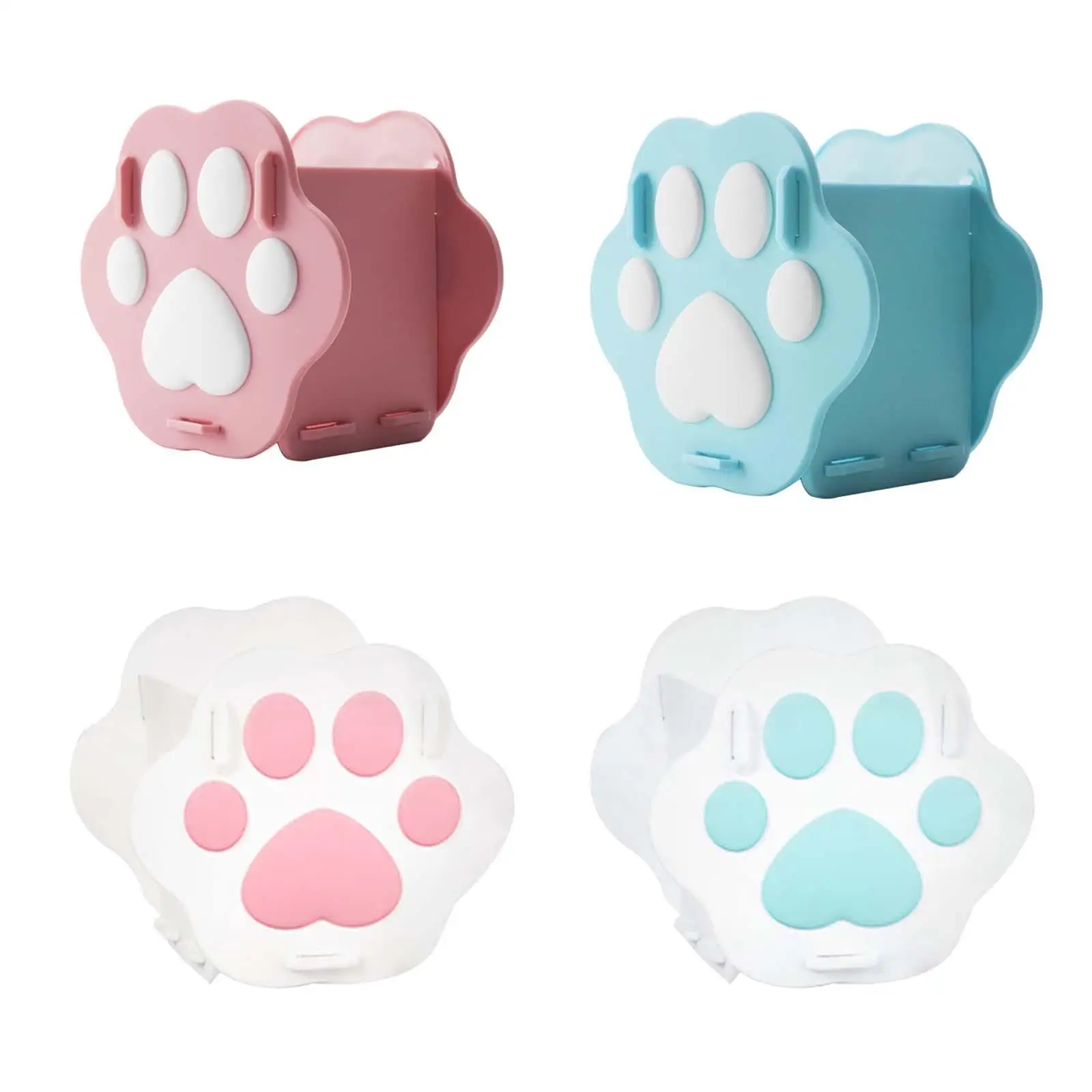 

Cute Pen Holder Creative Desktop 3D Makeup Brush Organizer Cats Paws Shaped Desk Decoration Desk Decor Marker Holder Pencil Cup