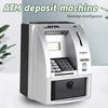 Electronic Piggy Bank ATM Password Money  Coins Saving Box ATM Bank  Automatic Deposit Banknote Christmas Gift 1