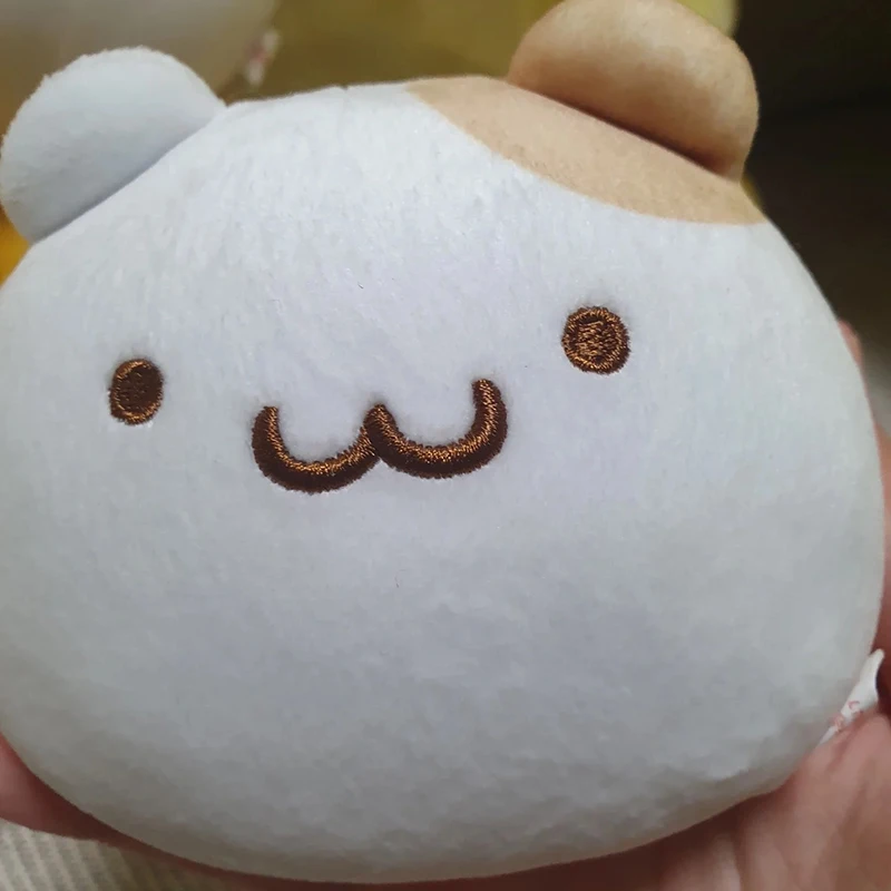 New Sanrio Cartoon Kawaii Melody Pompompurin Kuromi Balls Pudding Candy Home Decorations Plush Stuffed Mini Doll Of Cutel Pillow 6
