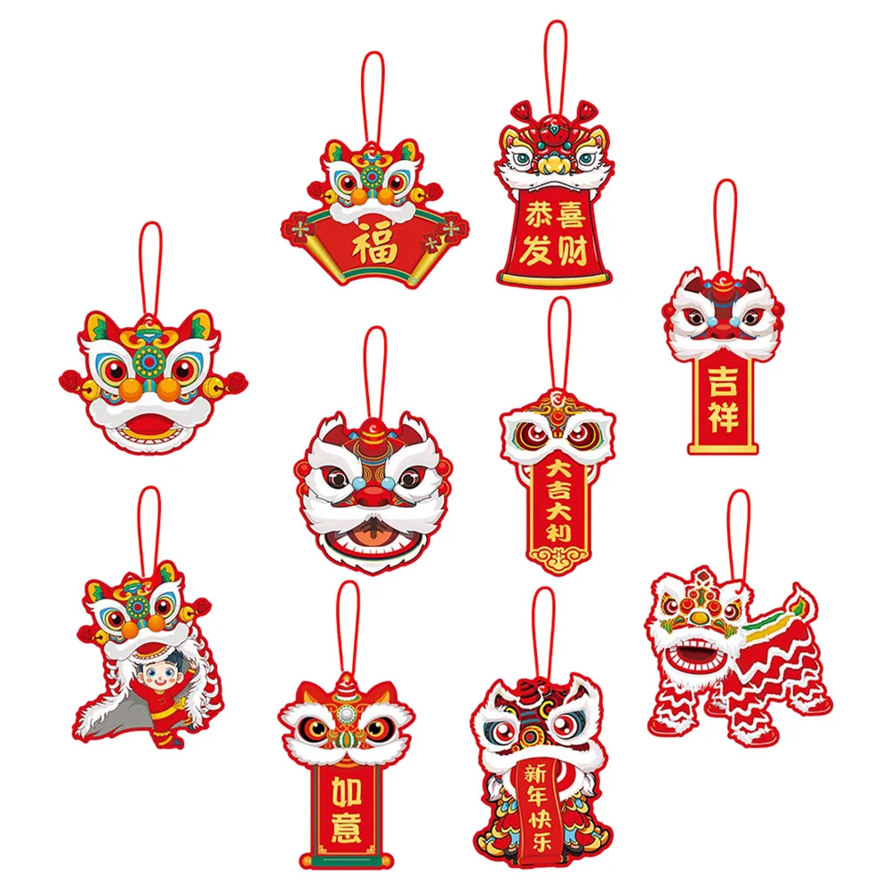 

Spring Festival Pendant Cartoon Dragon Pendant Indoor Scene Layout Hanging Dragon Year Spring Festival Decor Hanger