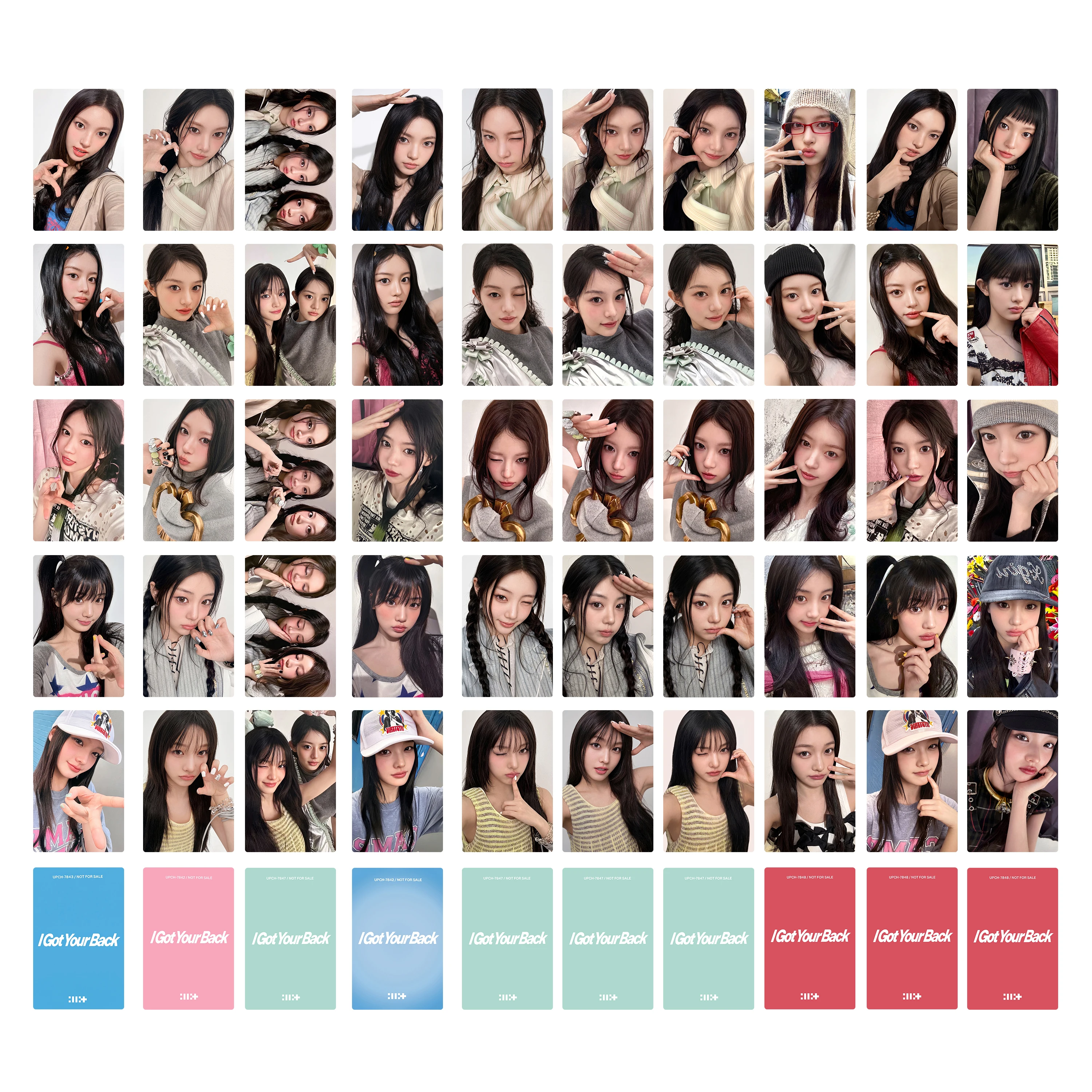 Stylish Character Photocard Set for Fans - Collectible Decoration & Gift Item