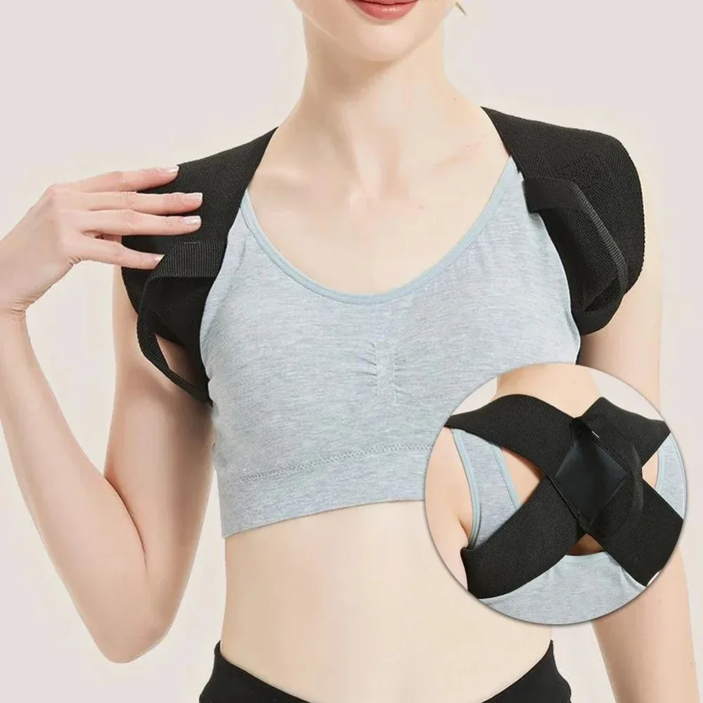Adjustable Adult Corrective Belt Posture Corrector Belt Clavicle Spine Support Back Neck Brace Home Office Sport Upper