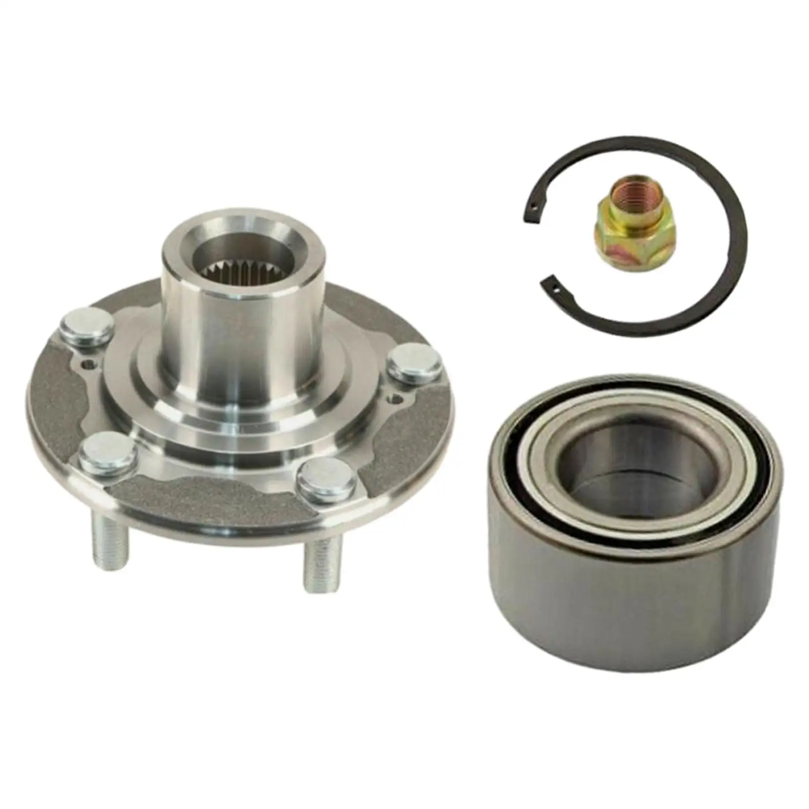 

Front Wheel Hub Bearing Set High Performance Front Wheel Hub and Bearing Repair Set for Acura Tlx 2015-2019 Easy to Install