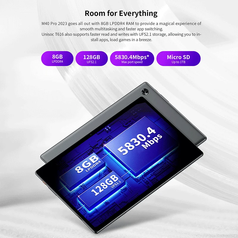 タブレット TECLAST M40 Pro 8GB/128GB Amazon.com : TECLAST 10 inch Tablet M40 Pro, Android 11