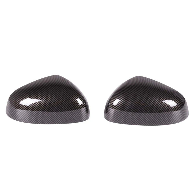 

Автомобильная крышка для зеркала заднего вида из углеродного волокна ABS подходит для Mercedes Smart 2016-2021