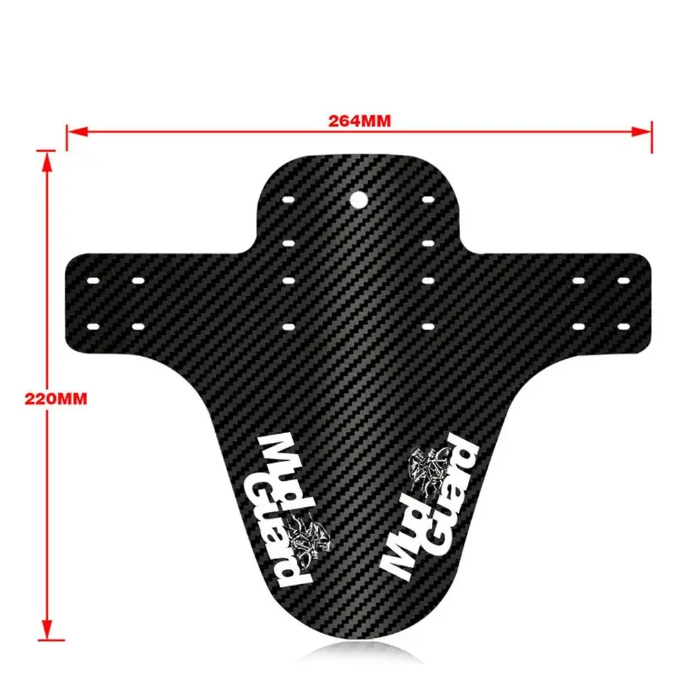 Mountain Bicycle Fenders Plastic carbon fiber Colorful Front /rear Bike Mudguard Mtb Bike Wings Mud Guard Cycling Accessories 6