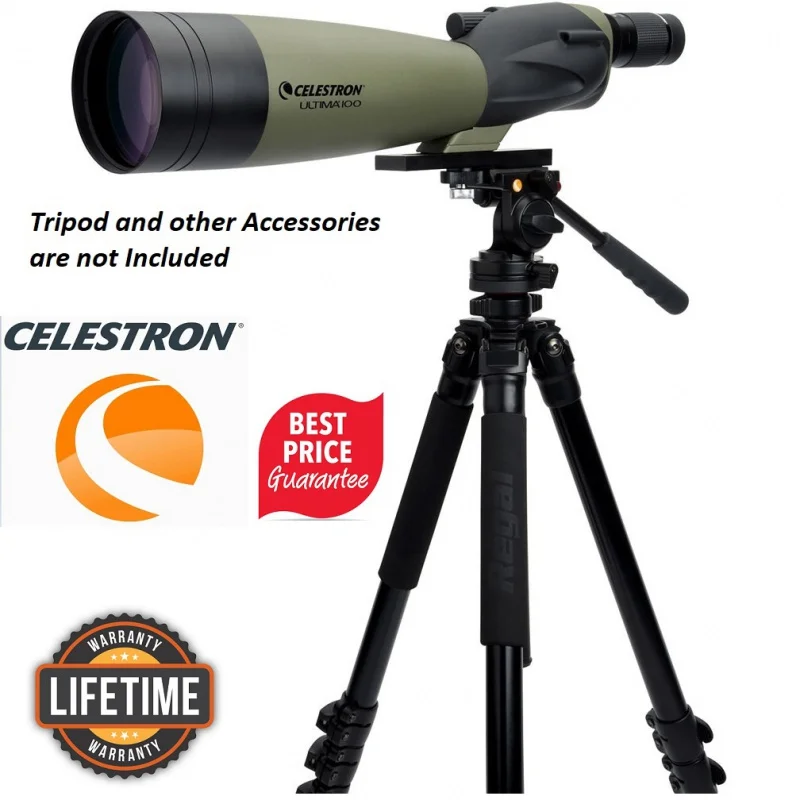 

Celtron tia 100 Strait Spotting Scope 22-66x100 ti-Coated Opts aterproof For Bird ating ildlife Hunting