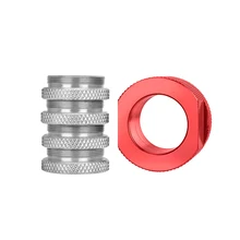 

10"L 1.58"OD 1/2-28 and 5/8-24 Aluminum Cleaning Tube 1.375x24 MST + Baffle Cone Cups Guide Jig Drill Fixture Kit