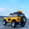 1:32 Ford Bronco Lima Alloy Car Model Diecast Metal Modified Off-road Vehicle Car Model Simulation Sound and Light Kids Toy Gift 5