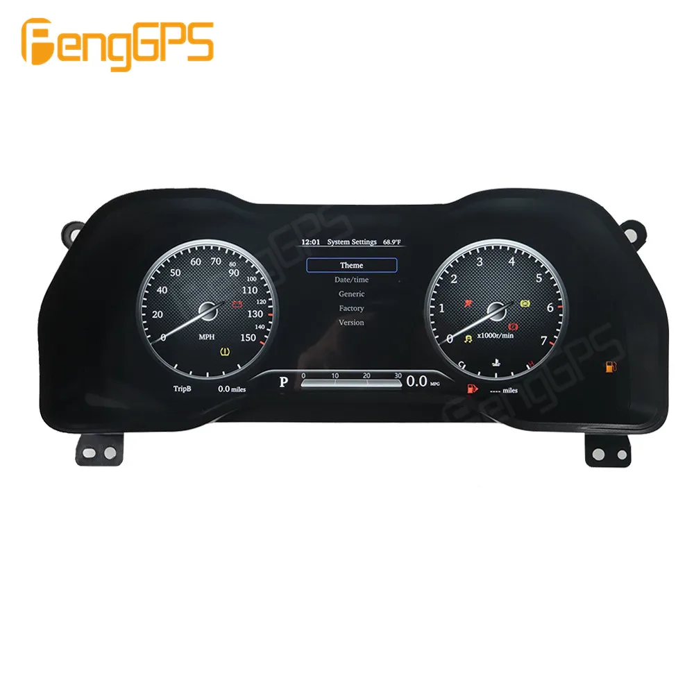 

Digital Dashboard Virtual Instrument Cluster CockPit For Toyota 4Runner 2009-2021 LCD Screen Speedometer Electronics Display