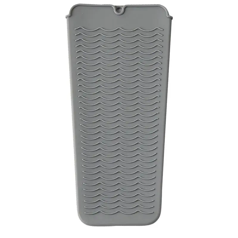 

Heat Resistant Straightener Pad Silicone Mat Pad For Heat Insulation Perm Styling Tool Anti-Scald Protection Pad Curling Iron