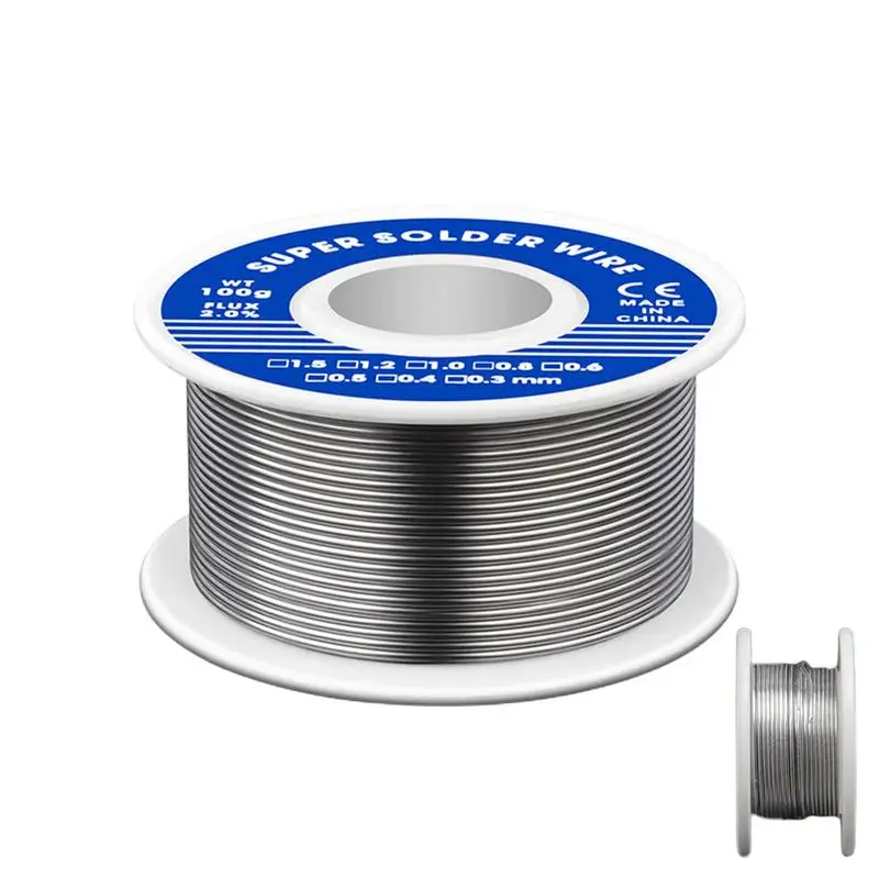 

Metal Soldering Wire Multipurpose Flux Core Soldering Wire Melting Point 183-245 Copper Soldering Wire For Phone Repair