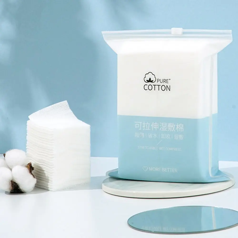 50200PcsMummyGauzeFaceMakeupCottonTonerPadsStretchable
